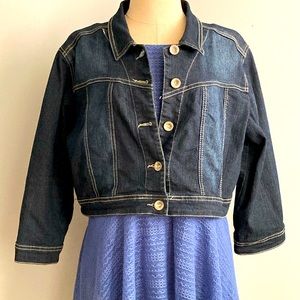 Rue21 XL Short Denim Jacket